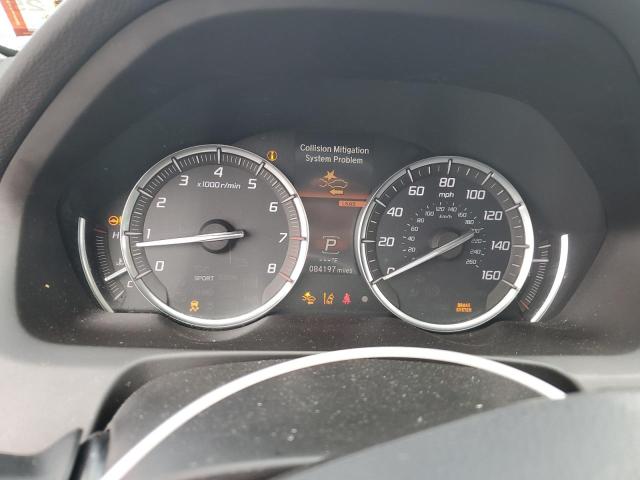19UUB2F71JA000811 - 2018 ACURA TLX ADVANCE SILVER photo 9