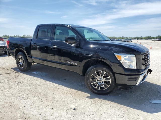 1N6AA1EEXNN103672 - 2022 NISSAN TITAN S BLACK photo 4