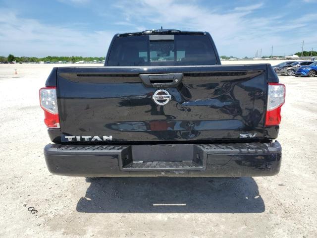 1N6AA1EEXNN103672 - 2022 NISSAN TITAN S BLACK photo 6