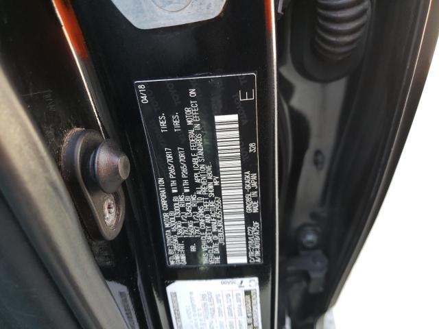JTEBU5JRXJ5575567 - 2018 TOYOTA 4RUNNER SR5/SR5 PREMIUM BLACK photo 12