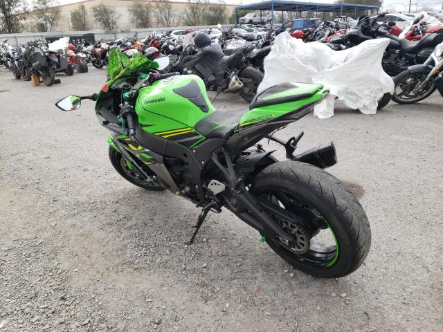 JKBZXVE1XKA000303 - 2019 KAWASAKI ZX1002 GREEN photo 3