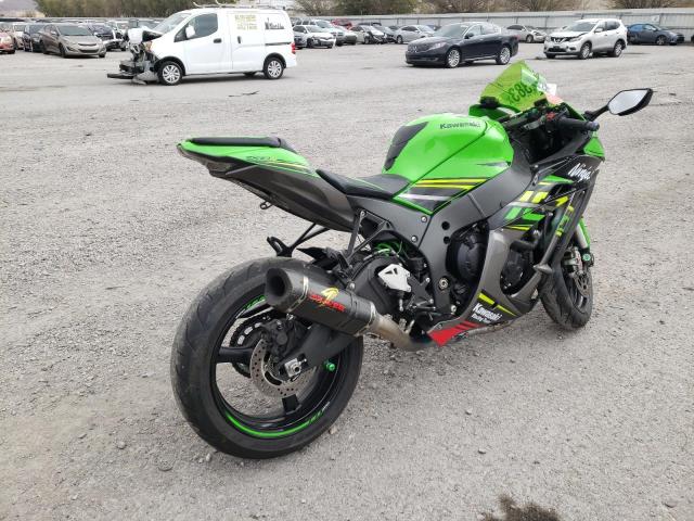 JKBZXVE1XKA000303 - 2019 KAWASAKI ZX1002 GREEN photo 4