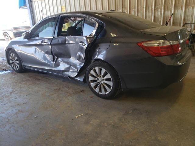 1HGCR2F82FA016829 - 2015 HONDA ACCORD EXL GRAY photo 2