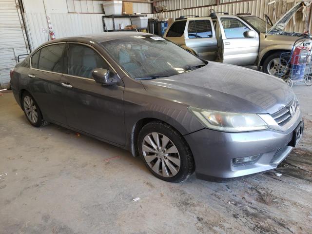 1HGCR2F82FA016829 - 2015 HONDA ACCORD EXL GRAY photo 4