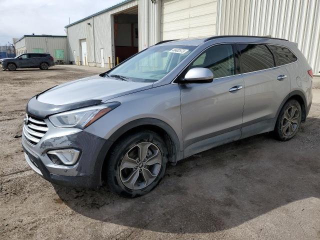 KM8SNDHF0EU036163 - 2014 HYUNDAI SANTA FE GLS SILVER photo 1