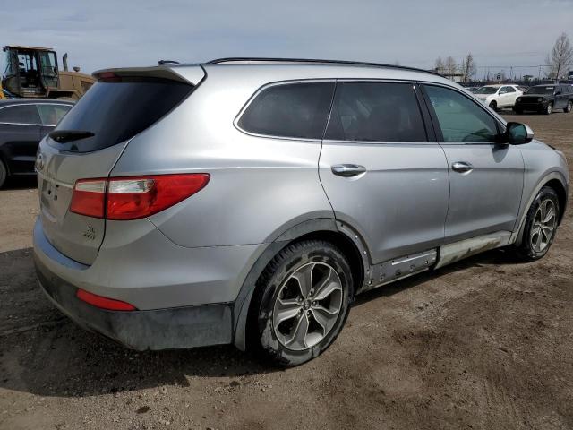 KM8SNDHF0EU036163 - 2014 HYUNDAI SANTA FE GLS SILVER photo 3