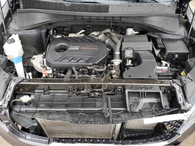 5XYPHDA17JG376129 - 2018 KIA SORENTO EX GRAY photo 12