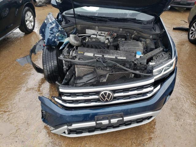 1V21E2CA3LC210406 - 2020 VOLKSWAGEN ATLAS CROS SE BLUE photo 11