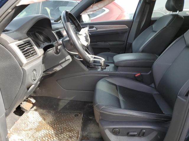 1V21E2CA3LC210406 - 2020 VOLKSWAGEN ATLAS CROS SE BLUE photo 7