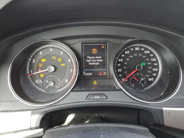 1V21E2CA3LC210406 - 2020 VOLKSWAGEN ATLAS CROS SE BLUE photo 9