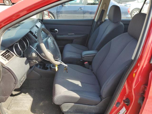 3N1BC13E48L365540 - 2008 NISSAN VERSA S RED photo 7