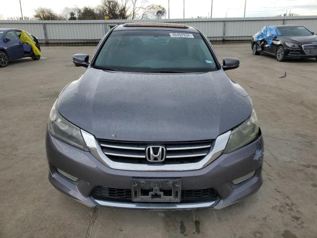 1HGCR2F76DA137366 - 2013 HONDA ACCORD EX GRAY photo 5