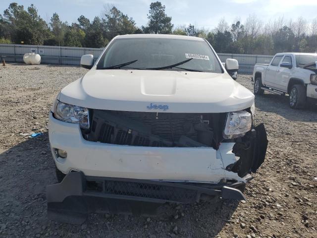 1C4RJEAG5CC258580 - 2012 JEEP GRAN CHER LAREDO WHITE photo 5