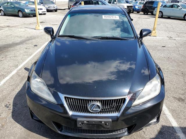 JTHBF5C24D5188899 - 2013 LEXUS IS 250 BLACK photo 5