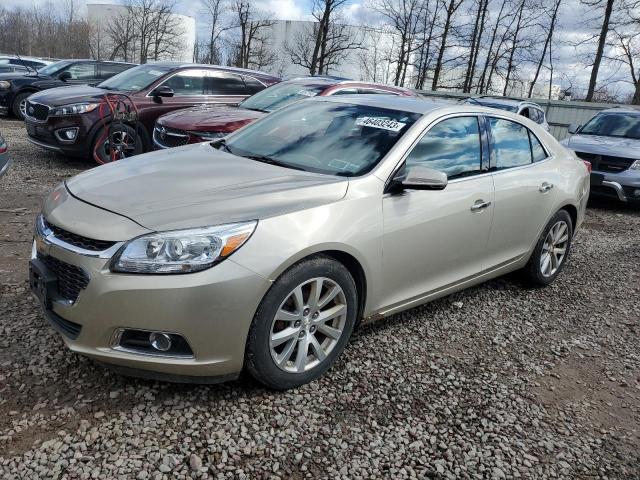 1G11H5SL1EF117410 - 2014 CHEVROLET MALIBU LTZ ოქროსფერი ფოტო 1