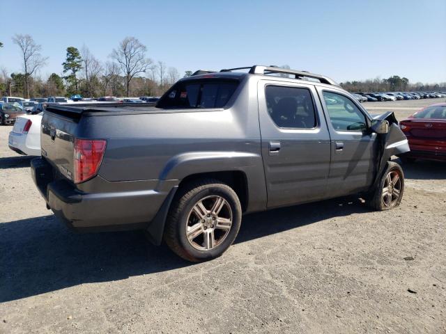 5FPYK1F51CB002455 - 2012 HONDA RIDGELINE RTL SILVER photo 3