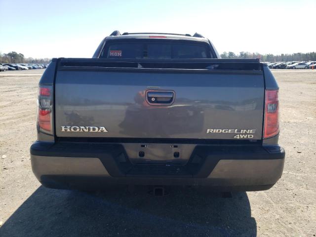 5FPYK1F51CB002455 - 2012 HONDA RIDGELINE RTL SILVER photo 6