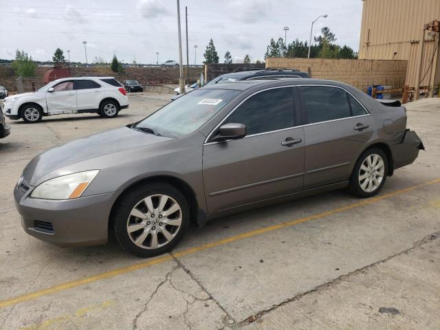 1HGCM66587A081228 - 2007 HONDA ACCORD EX TAN photo 1