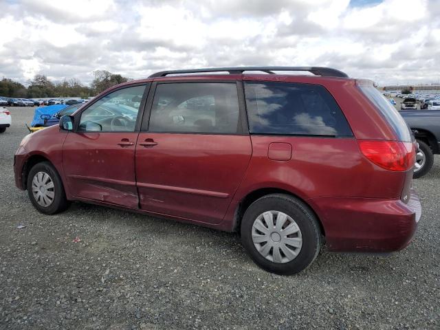 5TDZA23C96S450189 - 2006 TOYOTA SIENNA CE BURGUNDY photo 2