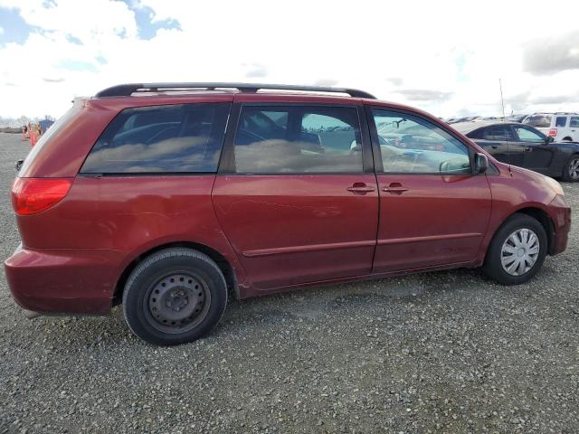 5TDZA23C96S450189 - 2006 TOYOTA SIENNA CE BURGUNDY photo 3