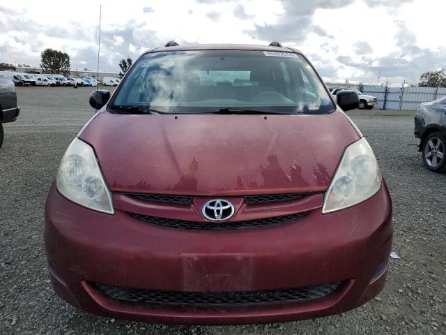 5TDZA23C96S450189 - 2006 TOYOTA SIENNA CE BURGUNDY photo 5