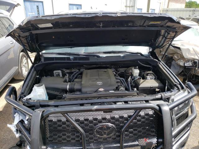 5TFRY5F13LX266489 - 2020 TOYOTA TUNDRA DOUBLE CAB SR/SR5 BLACK photo 11