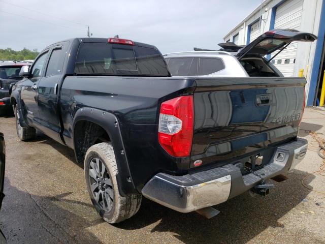 5TFRY5F13LX266489 - 2020 TOYOTA TUNDRA DOUBLE CAB SR/SR5 BLACK photo 2