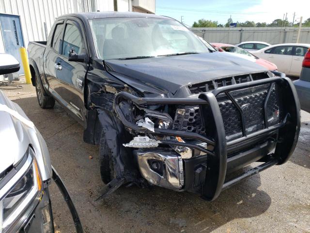 5TFRY5F13LX266489 - 2020 TOYOTA TUNDRA DOUBLE CAB SR/SR5 BLACK photo 4