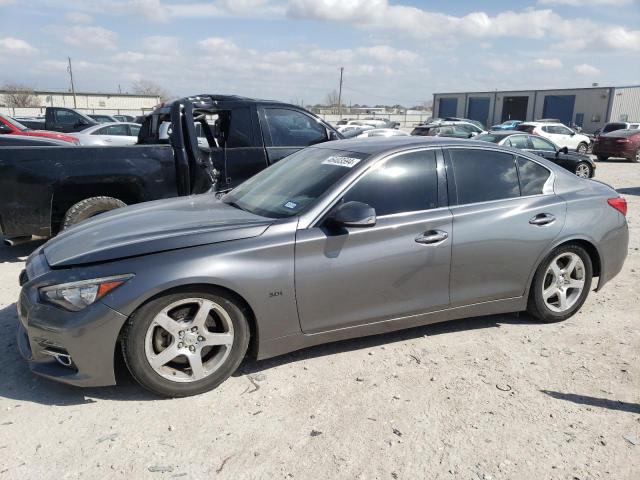 JN1EV7AP5HM734622 - 2017 INFINITI Q50 PREMIUM GRAY photo 1