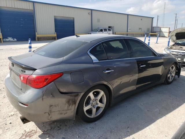 JN1EV7AP5HM734622 - 2017 INFINITI Q50 PREMIUM GRAY photo 3