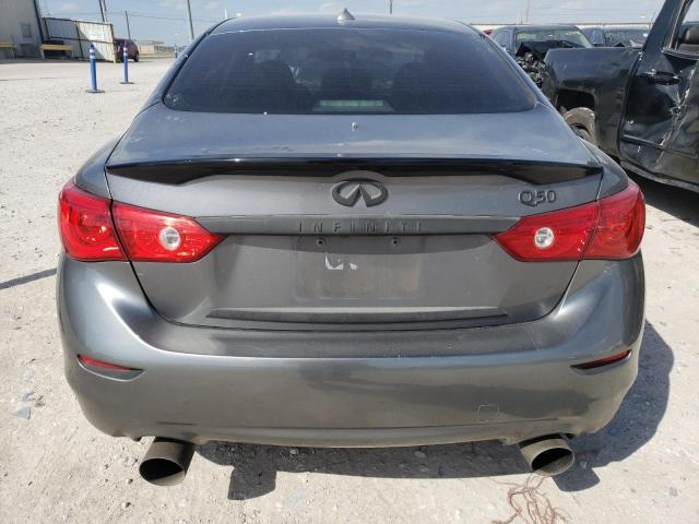 JN1EV7AP5HM734622 - 2017 INFINITI Q50 PREMIUM GRAY photo 6