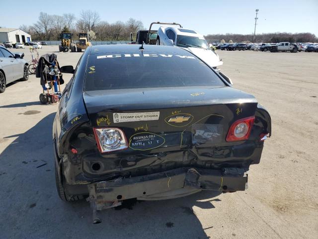 1G1ZC5E19BF215267 - 2011 CHEVROLET MALIBU 1LT BLACK photo 6