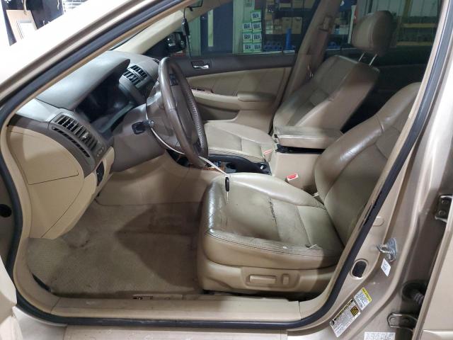 1HGCM66575A027187 - 2005 HONDA ACCORD EX GOLD photo 7