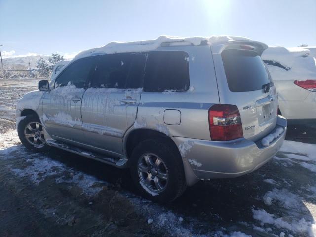 JTEEP21A170221939 - 2007 TOYOTA HIGHLANDER SPORT SILVER photo 2