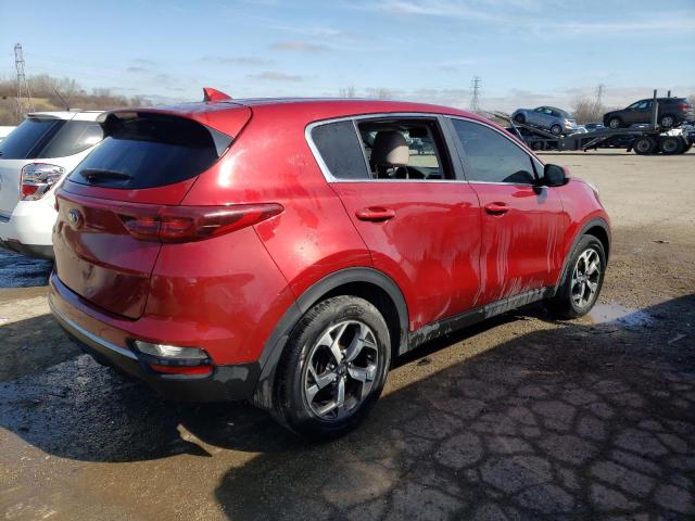 KNDPM3AC2L7699589 - 2020 KIA SPORTAGE LX RED photo 3