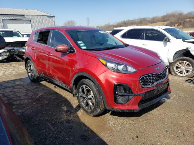 KNDPM3AC2L7699589 - 2020 KIA SPORTAGE LX RED photo 4