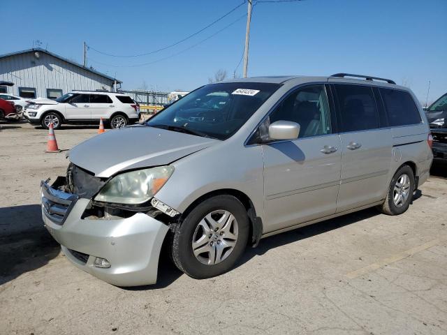 5FNRL38886B055834 - 2006 HONDA ODYSSEY TOURING GRAY photo 1