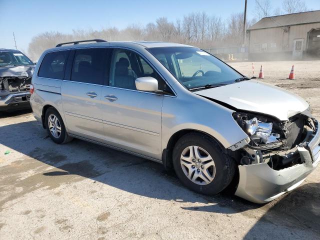 5FNRL38886B055834 - 2006 HONDA ODYSSEY TOURING GRAY photo 4