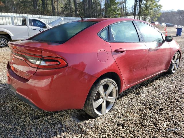 1C3CDFEB5ED681095 - 2014 DODGE DART GT RED photo 3