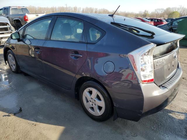 JTDKN3DU3B0324961 - 2011 TOYOTA PRIUS CHARCOAL photo 2