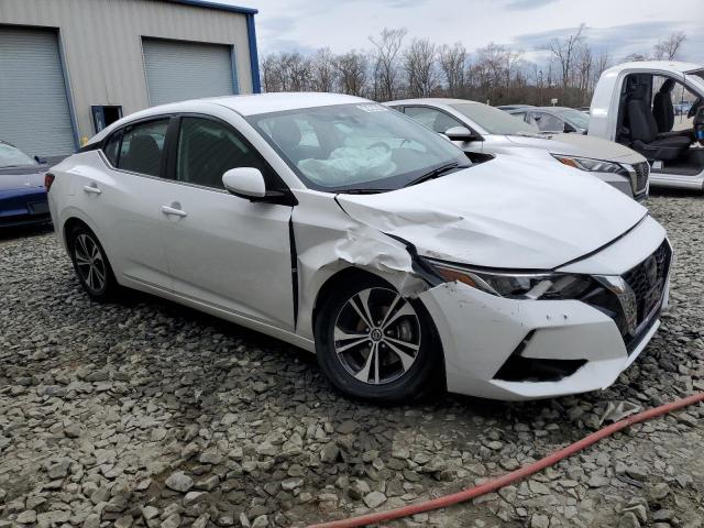 3N1AB8CV9PY278547 - 2023 NISSAN SENTRA SV WHITE photo 4