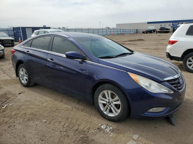 5NPEB4AC7DH794679 - 2013 HYUNDAI SONATA GLS BLUE photo 4