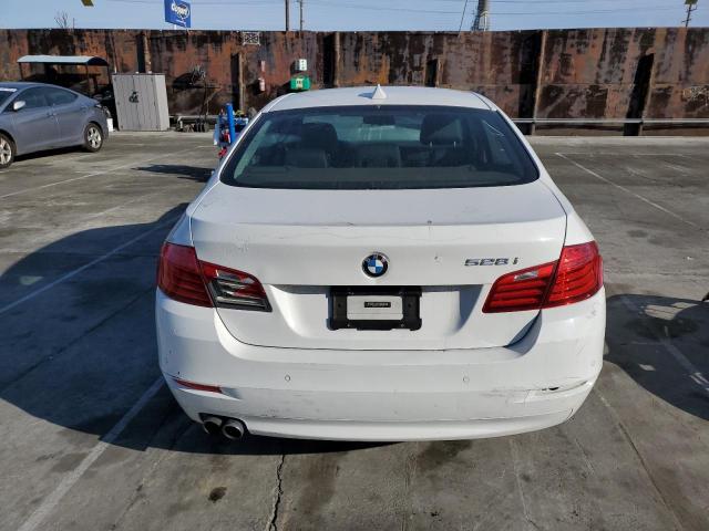 WBA5A5C52ED503100 - 2014 BMW 528 I WHITE photo 6