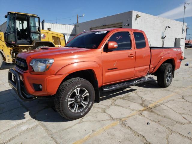 5TFUU4ENXFX134449 - 2015 TOYOTA TACOMA ACCESS CAB 橙色 照片 1