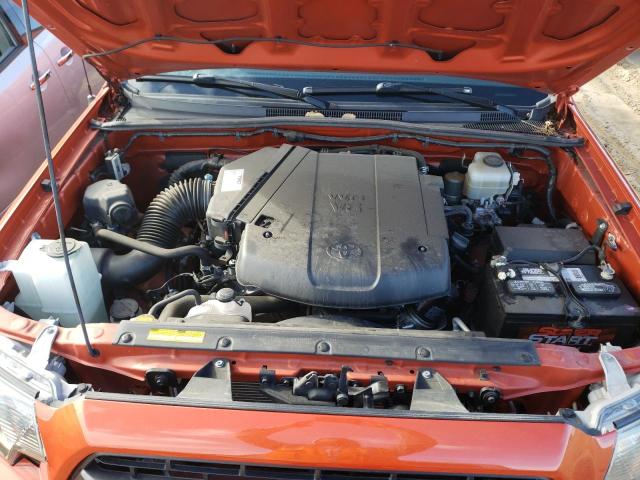 5TFUU4ENXFX134449 - 2015 TOYOTA TACOMA ACCESS CAB 橙色 照片 11