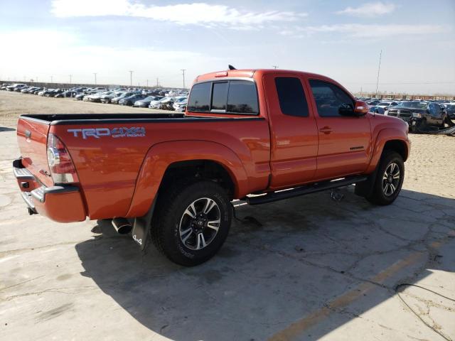 5TFUU4ENXFX134449 - 2015 TOYOTA TACOMA ACCESS CAB 橙色 照片 3