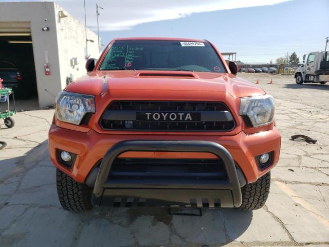 5TFUU4ENXFX134449 - 2015 TOYOTA TACOMA ACCESS CAB 橙色 照片 5