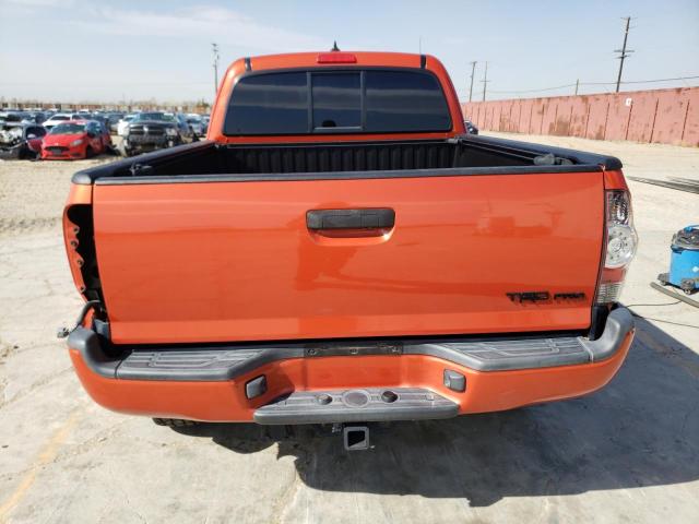 5TFUU4ENXFX134449 - 2015 TOYOTA TACOMA ACCESS CAB 橙色 照片 6