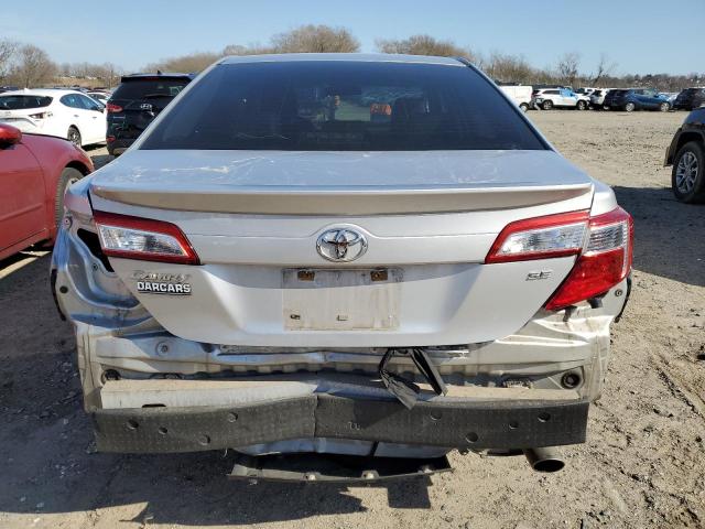 4T1BF1FK4CU149090 - 2012 TOYOTA CAMRY BASE SILVER photo 6