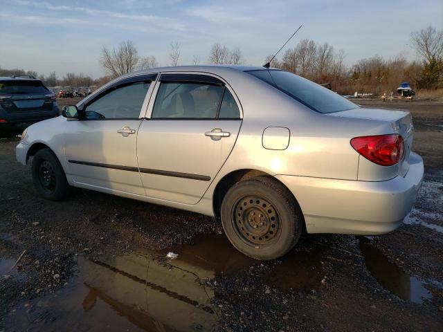 2T1BR32E78C906723 - 2008 TOYOTA COROLLA CE SILVER photo 2